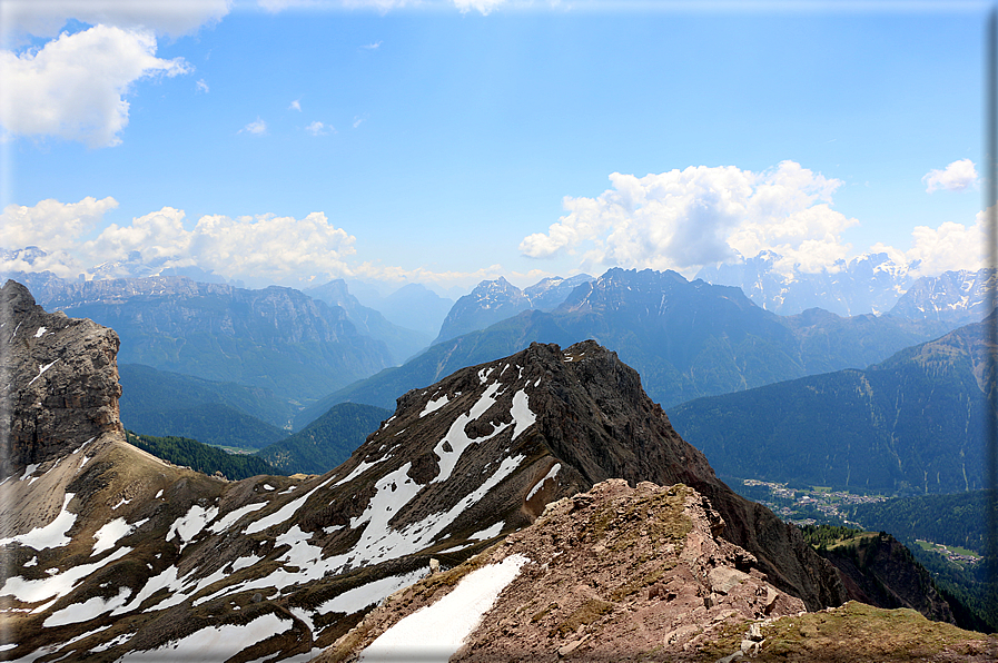 foto Forca Rossa e Passo San Pellegrino